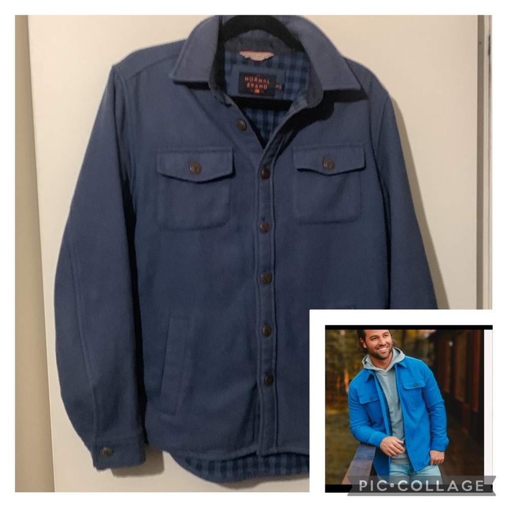 The Normal Brand Blue Men's Jacket